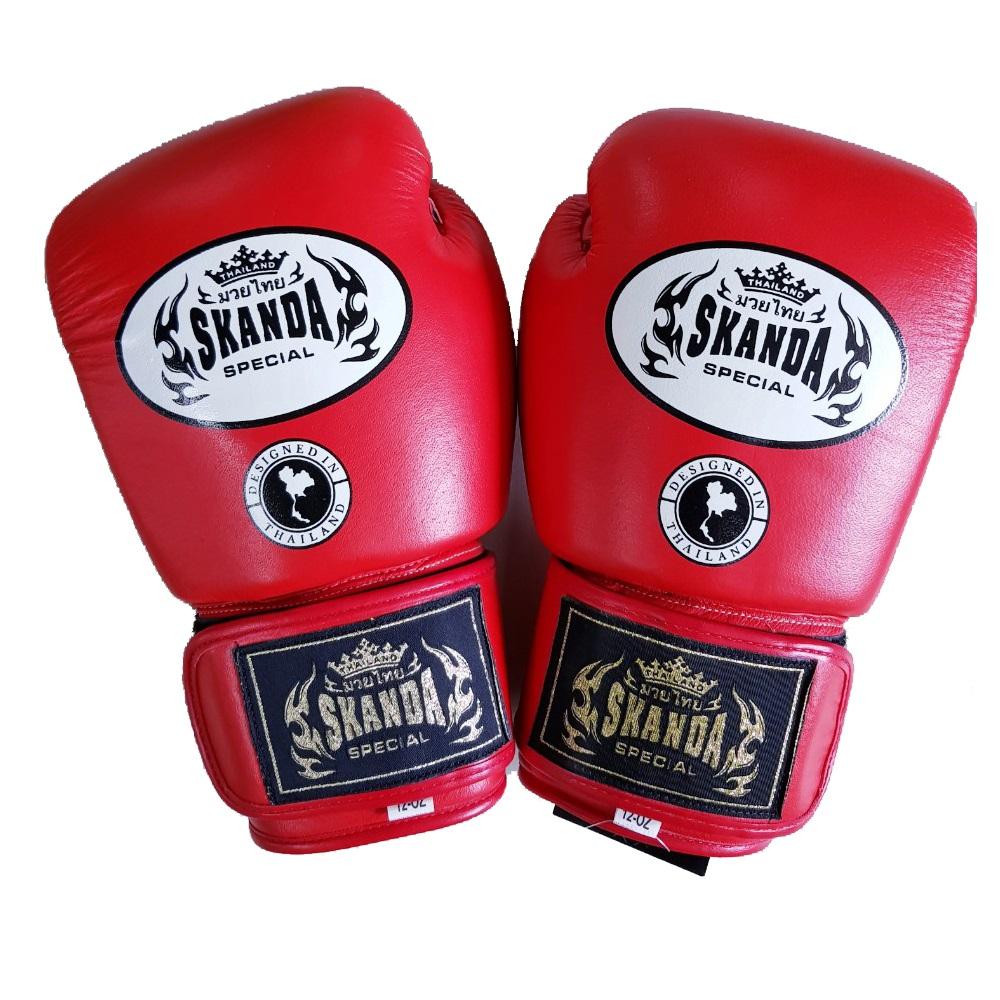 Skanda Leather Boxing Gloves 3 colors made of the finest cow leather for fighting player