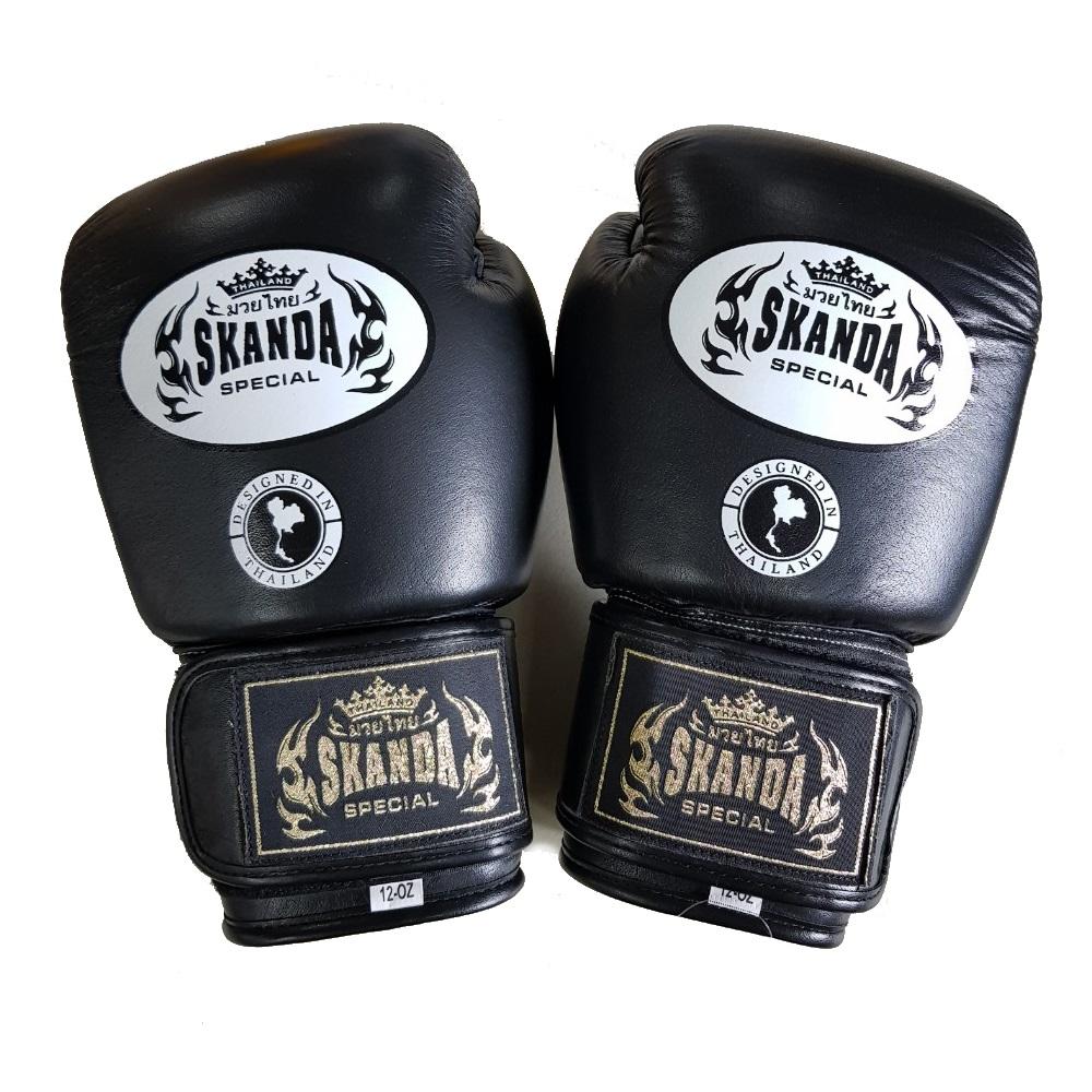Skanda Leather Boxing Gloves 3 colors made of the finest cow leather for fighting player