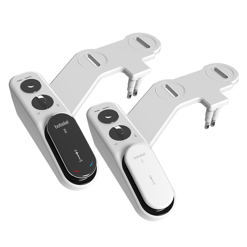 Bobslei Non-Electric Bidet II Chrome Nozzle / Hot & Cold Water Water Spray