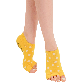 full image Pilates&Yoga Socks, Open Toe Dot