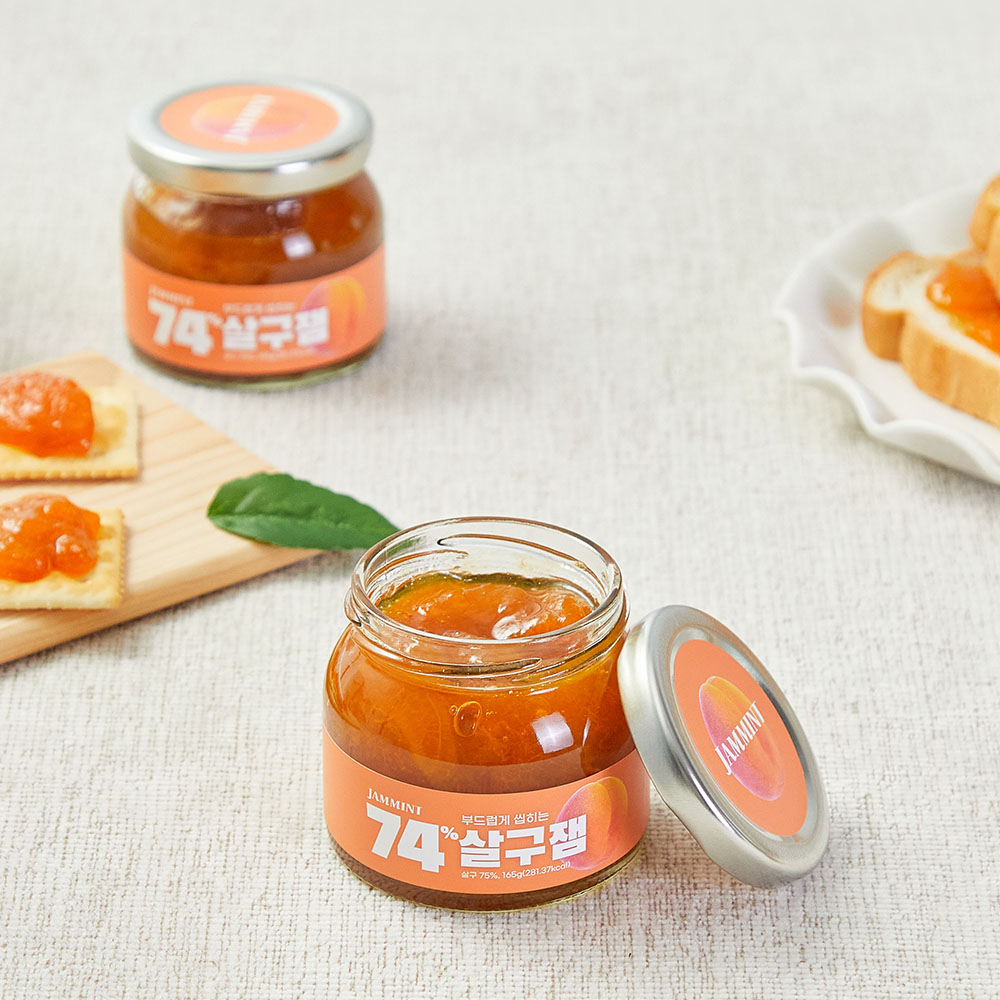 JAMMINT 74% Apricot Jam