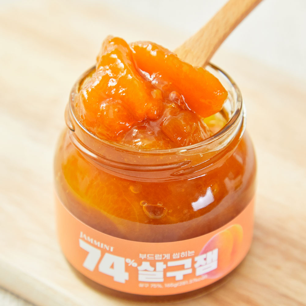 JAMMINT 74% Apricot Jam