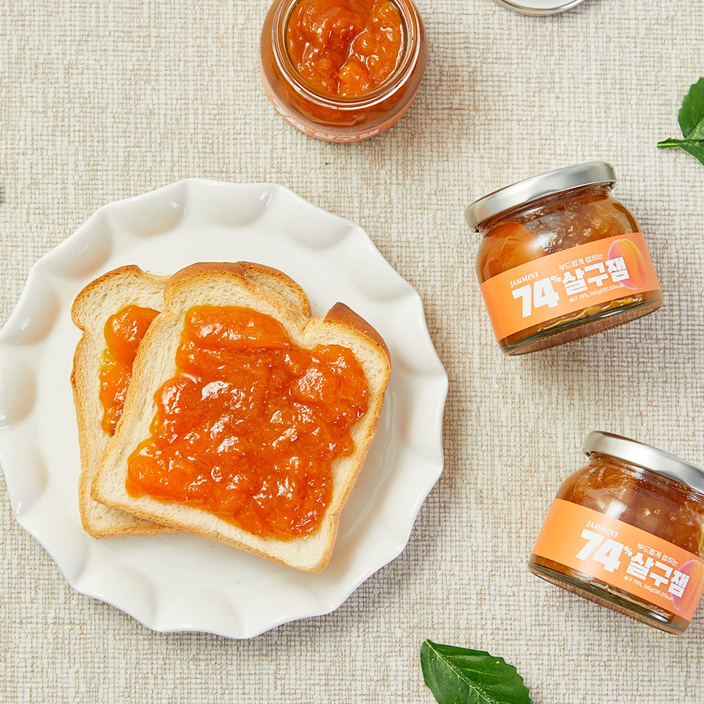 JAMMINT 74% Apricot Jam