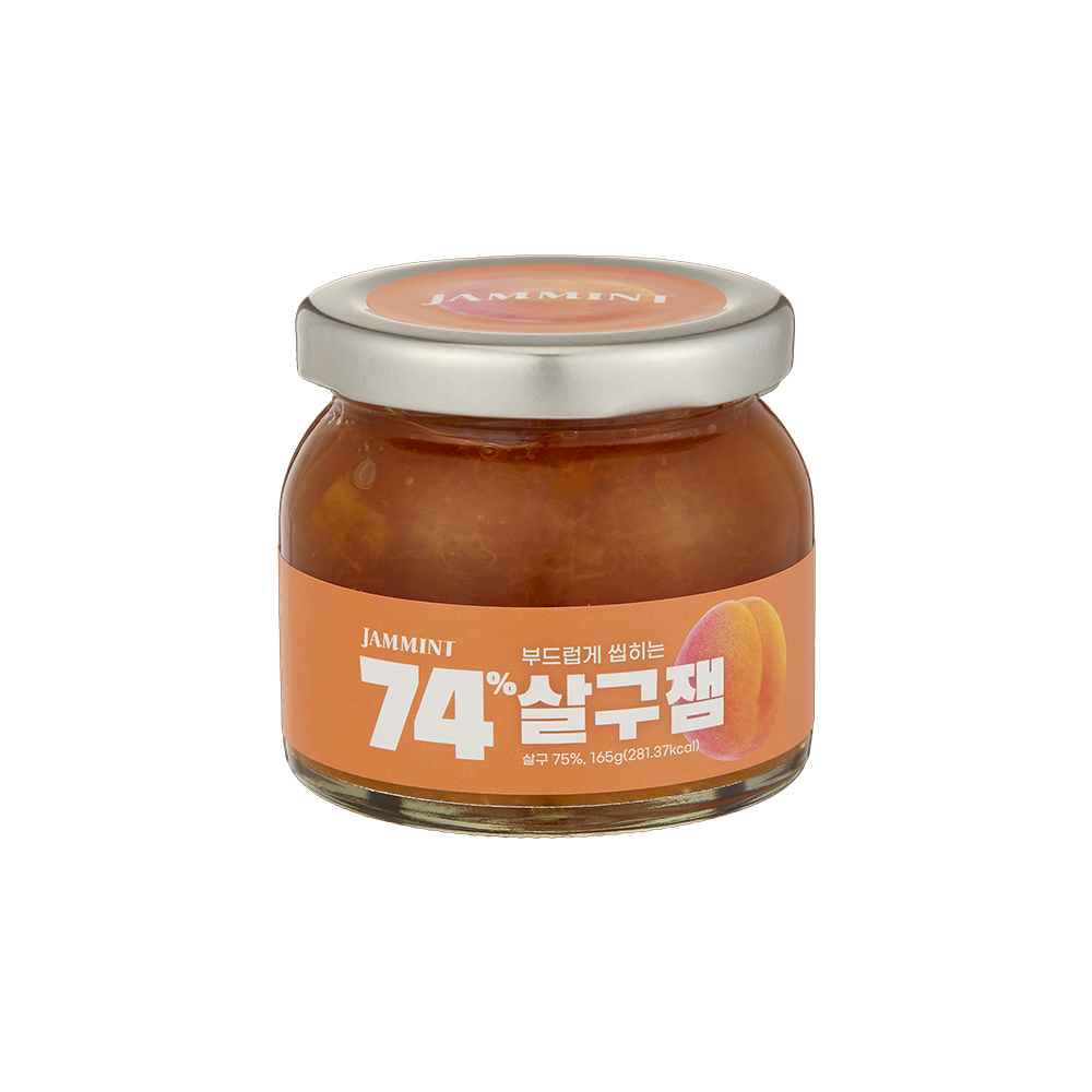 JAMMINT 74% Apricot Jam