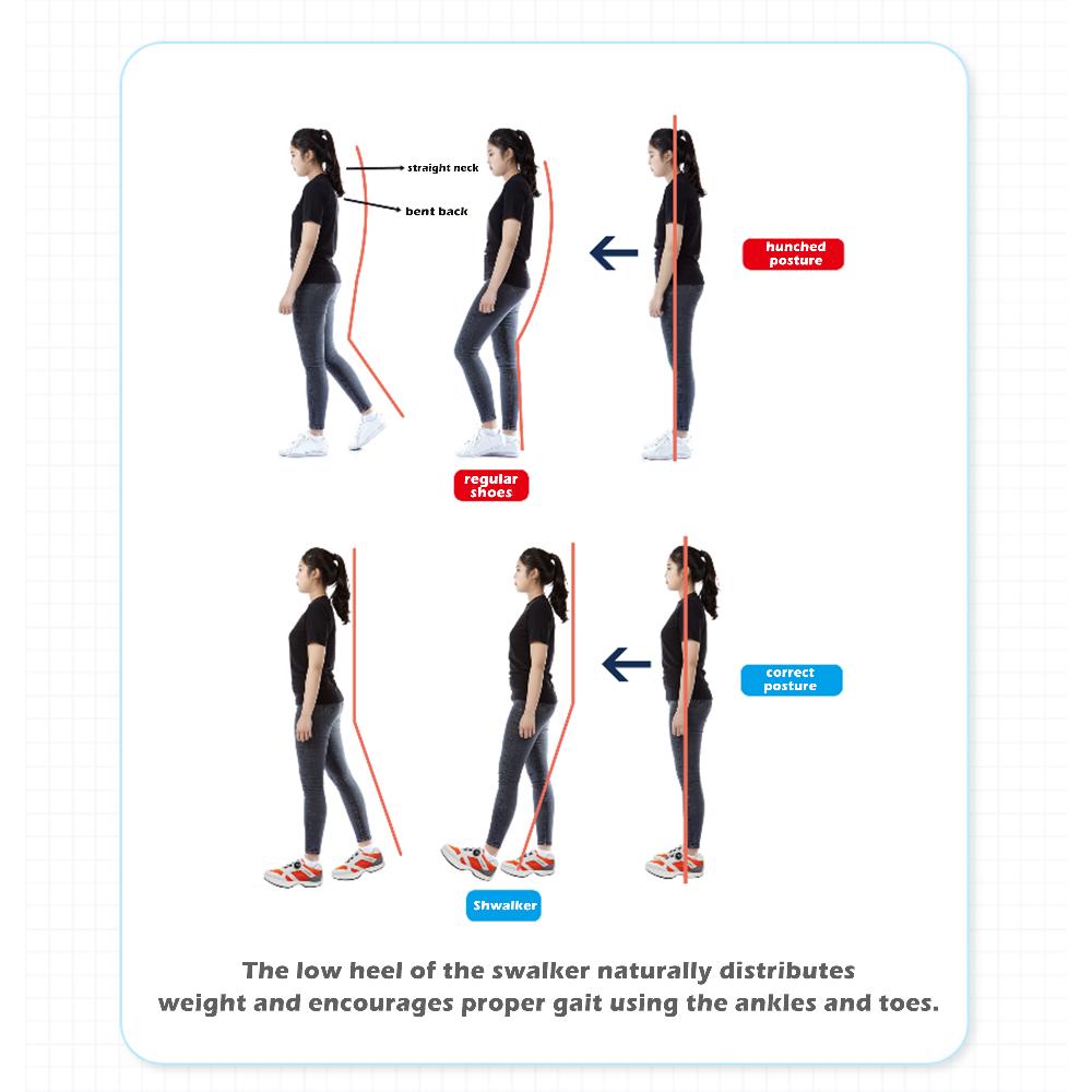 Shwalker Posture Correction Functional Shoes